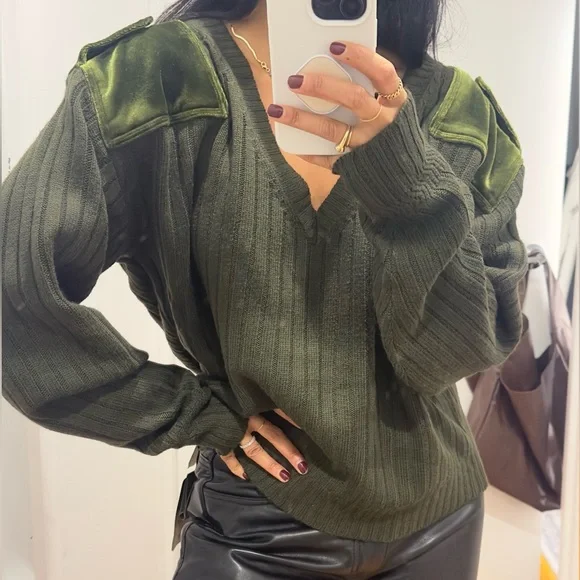 NWOT Zadig and Voltaire sweater size M